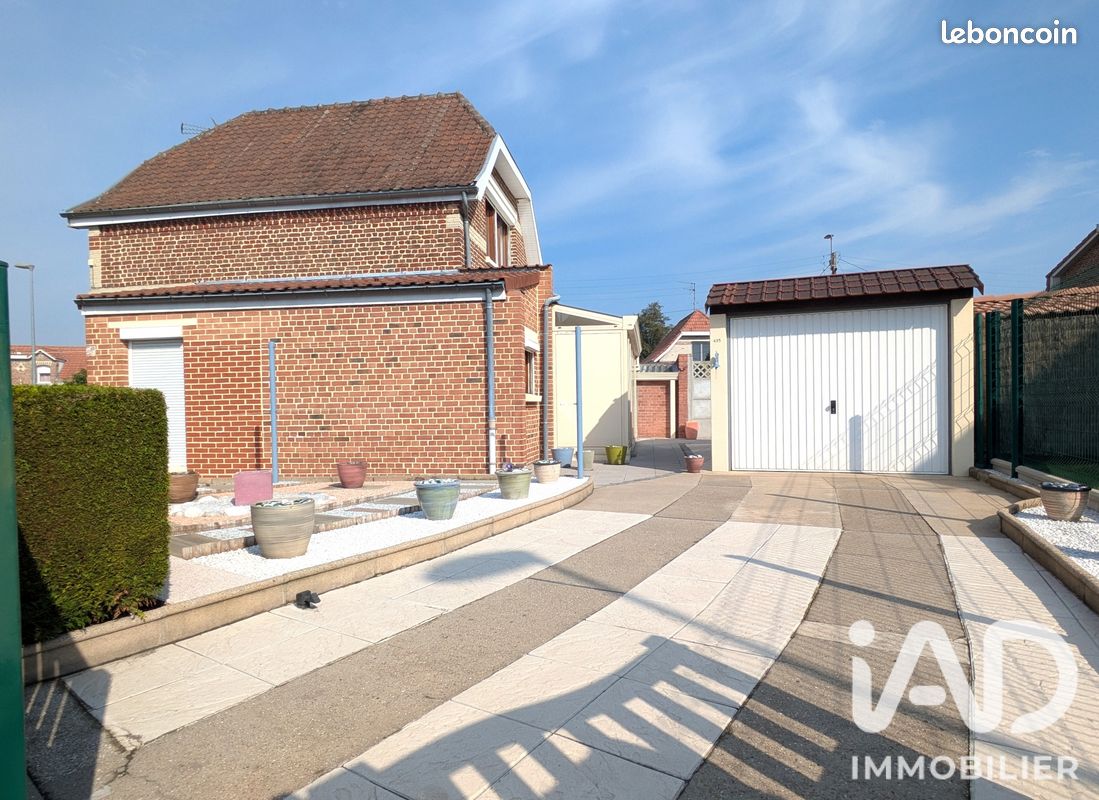 Maison 3 pièces 63 m² · à Douai · 63 m² · 128 000 €