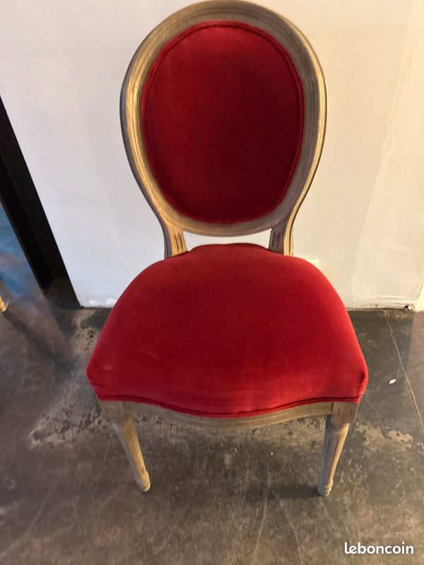 Chaise Joséphine velours (image 5)