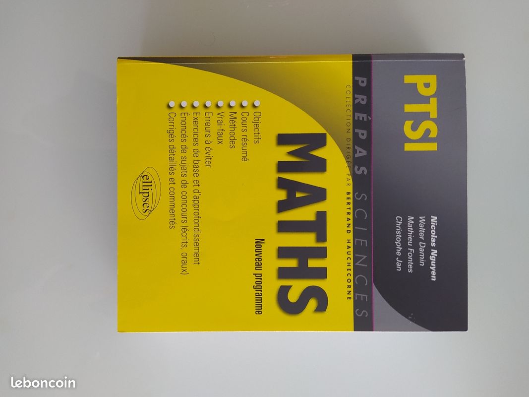 Livre classe préparatoire Ellispe (image 1)