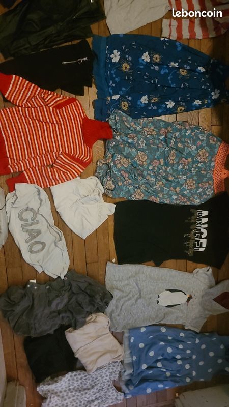 Lot de vêtements fille 10/12 TBE (image 11)
