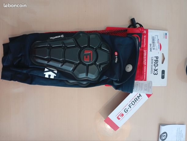 Coudières G-Form Pro-X Noir/rouge - Jeunesse S/M - Neuves Sous Emballage