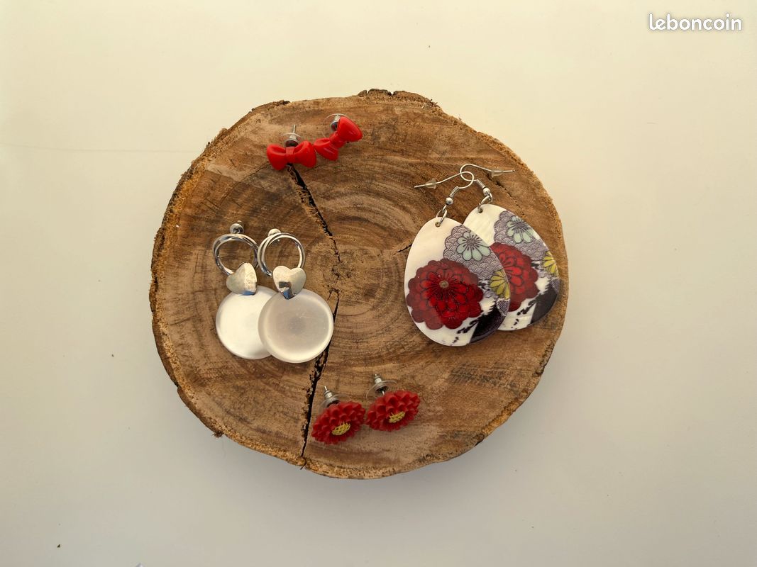 Lot 4 Boucles d’oreilles (image 1)