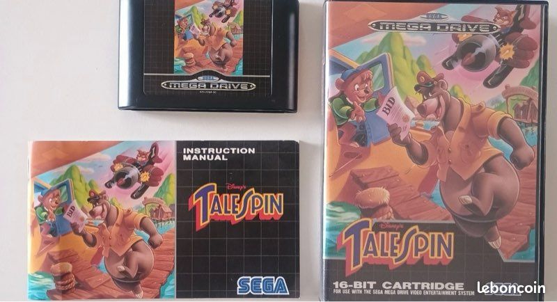 Megadrive MD:TaleSpin [TOP SEGA & 1ERE EDITION] Fr