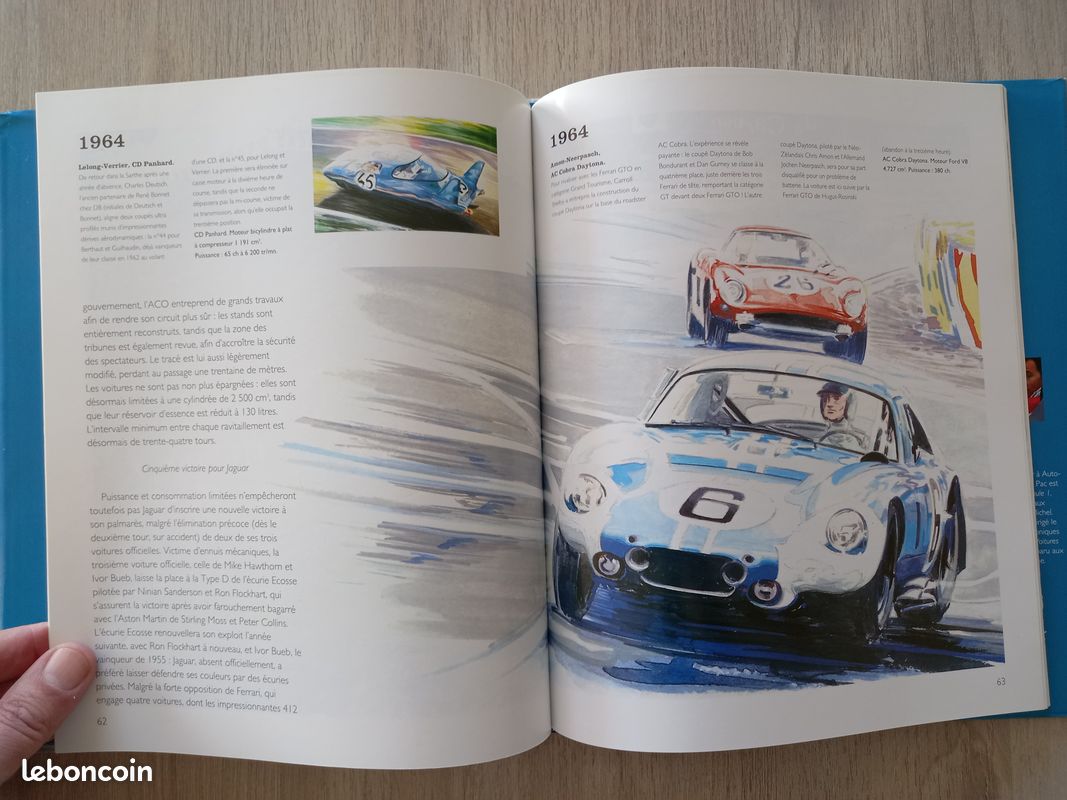 RACING 1950-1970 MONACO LE MANS INDIANAPOLIS 120 pages LA SIRENE 1992 (image 5)