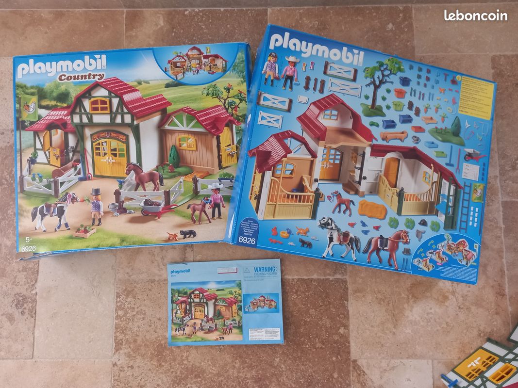 Poney Club Country - Ferme Ecurie Playmobil (image 1)