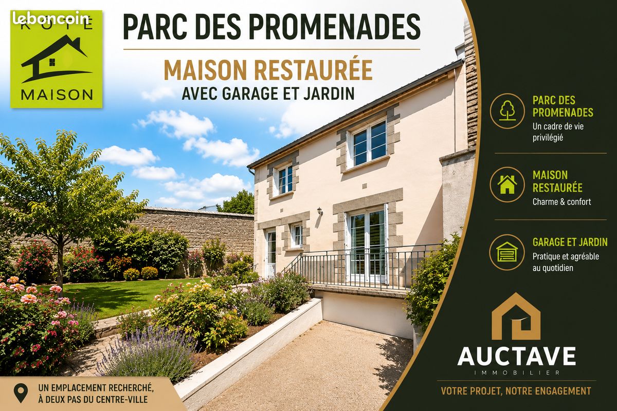 Maison 5 pièces 93 m² · à Alençon · 93 m² · 299 900 €