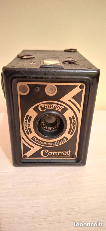 Ancien Appareil Photo CORONET FIDIA - Collection Vintage Française