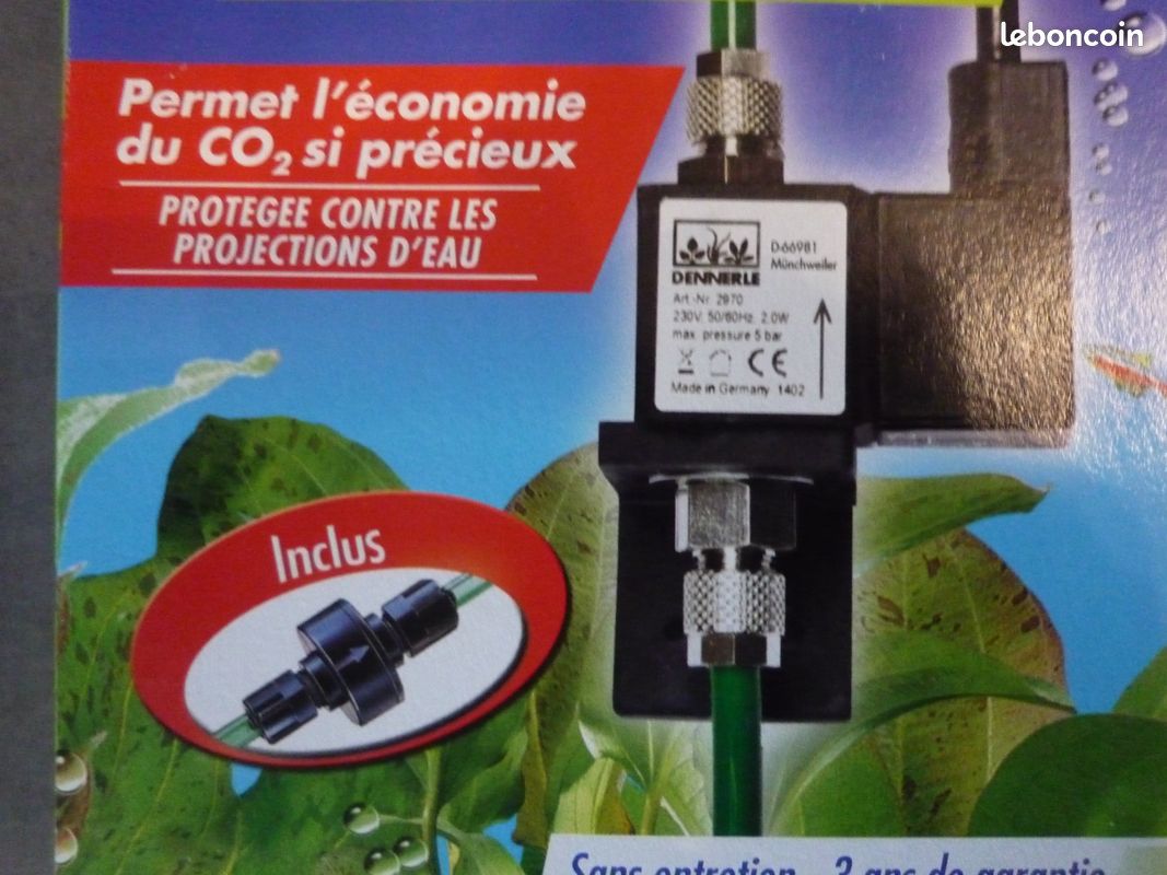 Electrovanne CO2 "DENNERLE" pour Aquarium (image 2)