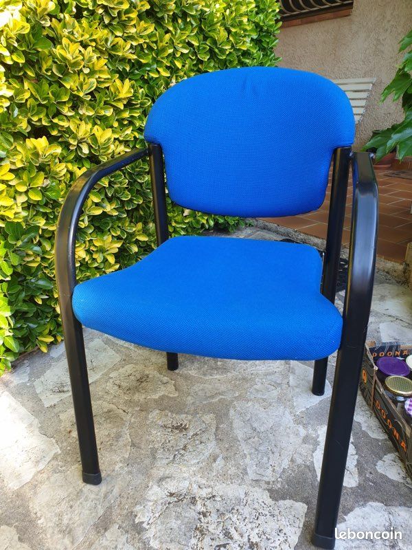 8 chaises de bureau (image 2)