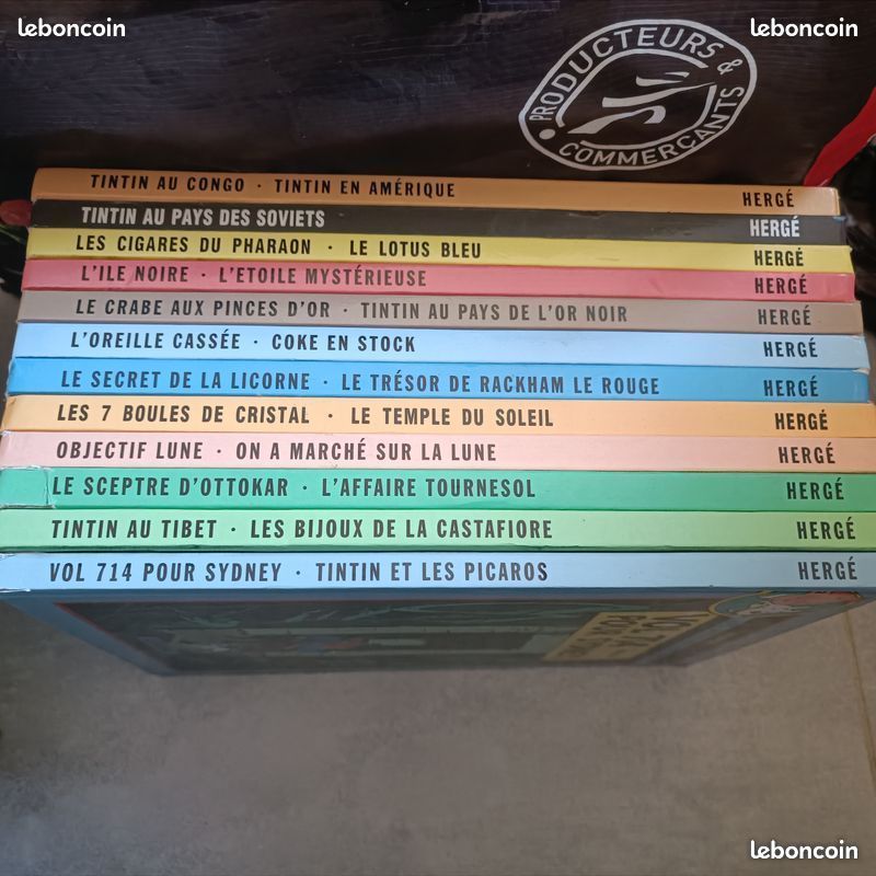 Lot Bd double album tintin collection (image 2)