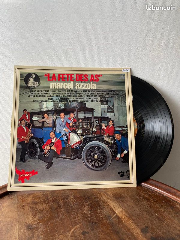 Vinyle 33 tours marcel azzola (image 1)
