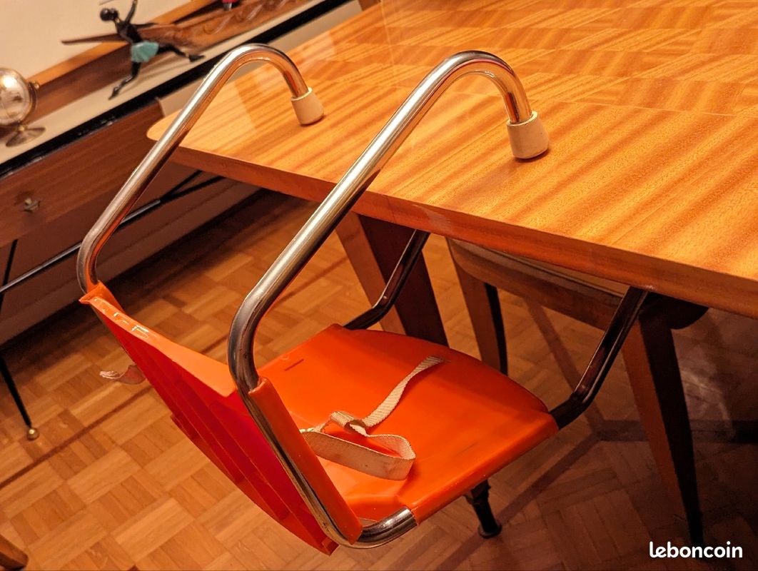 Siège BÉBÉ Suspendu Vintage 1970 Orange (image 3)