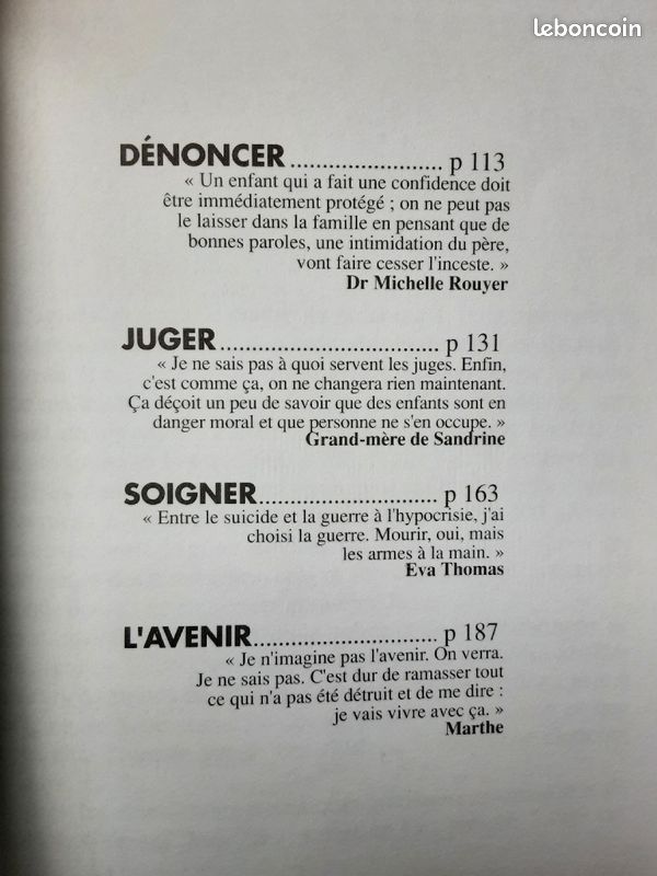 PSYCHOLOGIE. L’ENFANCE VIOLÉE de EDMOND ZUCCHELLI et DANIELLE BONGIBAULT (image 4)