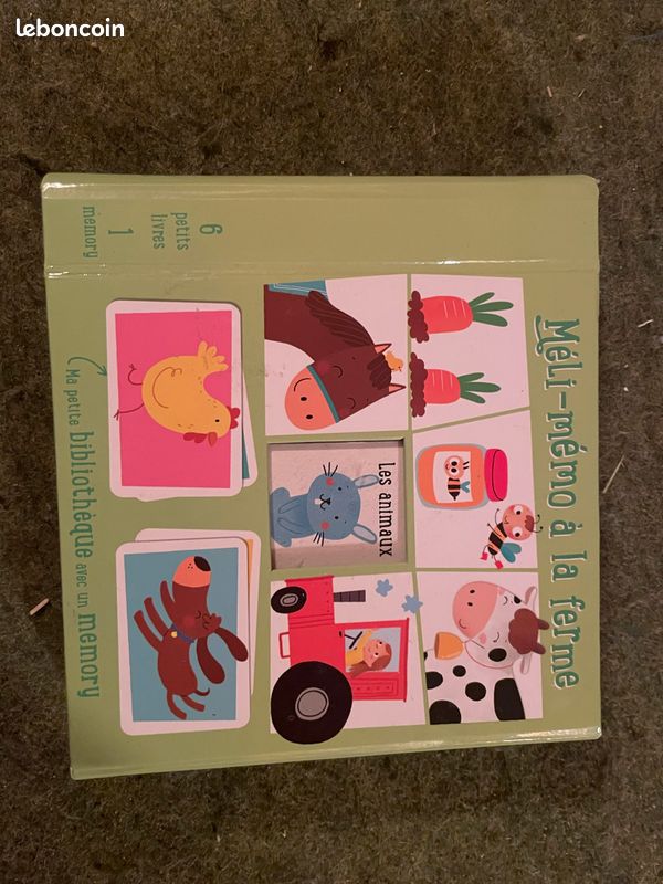 Livres et mémory ferme (image 1)