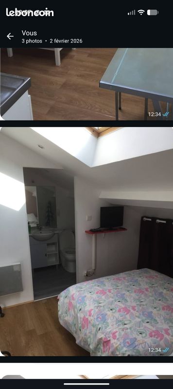 Appartement 2 pièces 15 m² · à Bourg-en-Bresse · 15 m² · 390 €