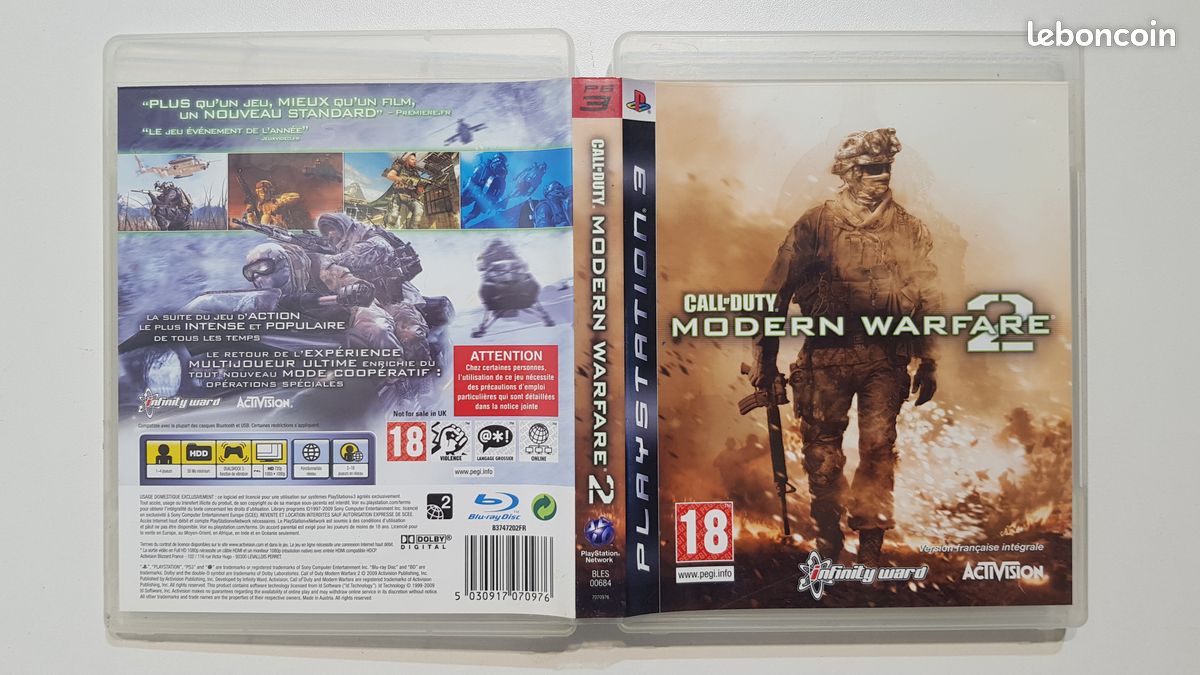 Call of Duty: Modern Warfare 3 - Sony PlayStation 3 - Sans Notice - Occasion - PlayStation 3