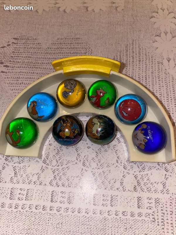 POKEBALL - Lanceur de billes #06 DRACAUFEU avec 8 billes POKEMON (image 8)