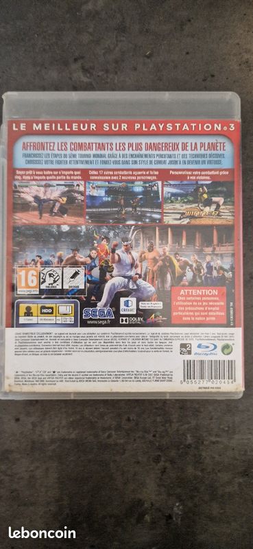 Jeu PS3 Virtua Fighter 5 (image 3)