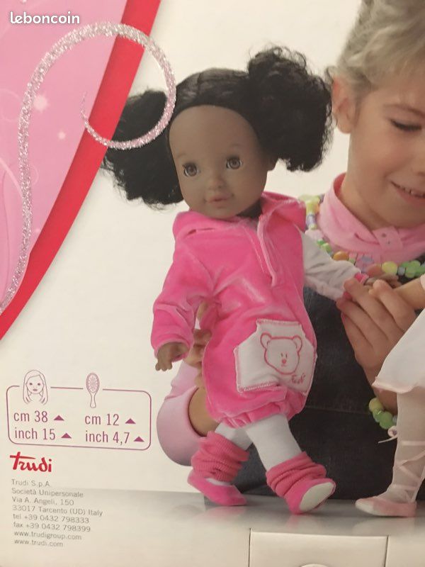 🌹 poupée trudi 36 cm neuve en boite (image 9)