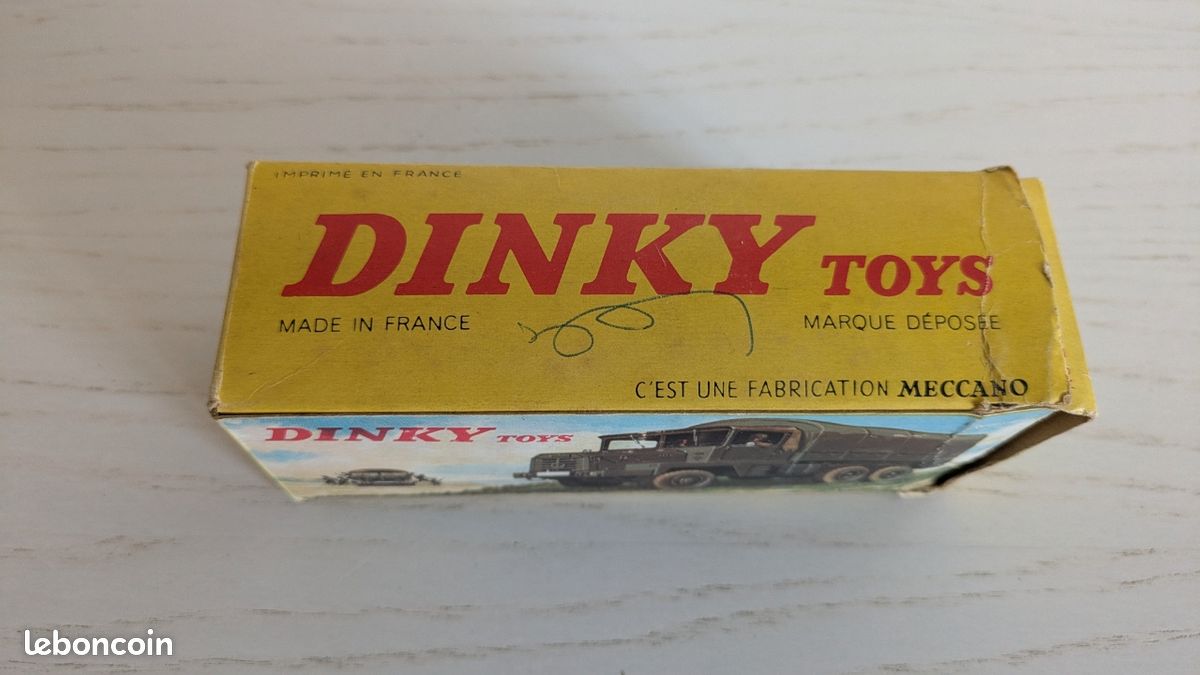 CB204 DINKY TOYS France #824 Berliet Gazelle Camion Militaire A/- EUR 39,99 - FR