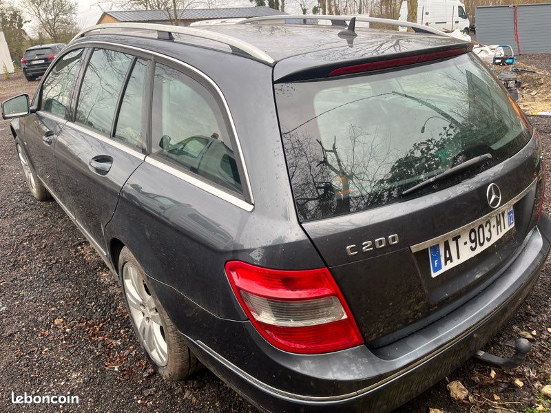 Barres De Toit - ACE-1 - Mercedes C Class (S204) - Aluminium - Noir - Charge Utile < 300 Kg - Auto