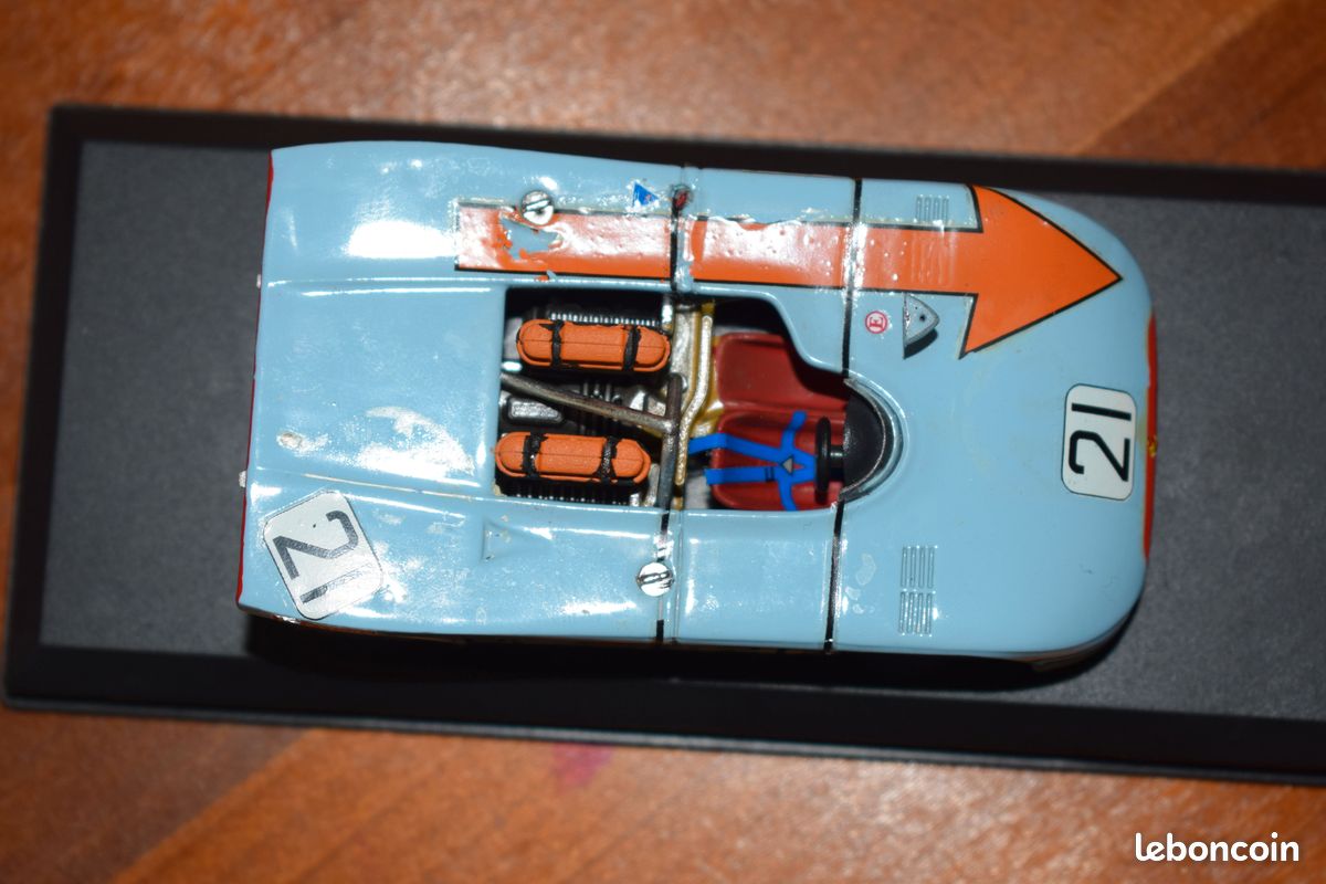 Porsche 908/03 #21 - 1000 km nurburgring 1970 GULF 1/43 (image 5)