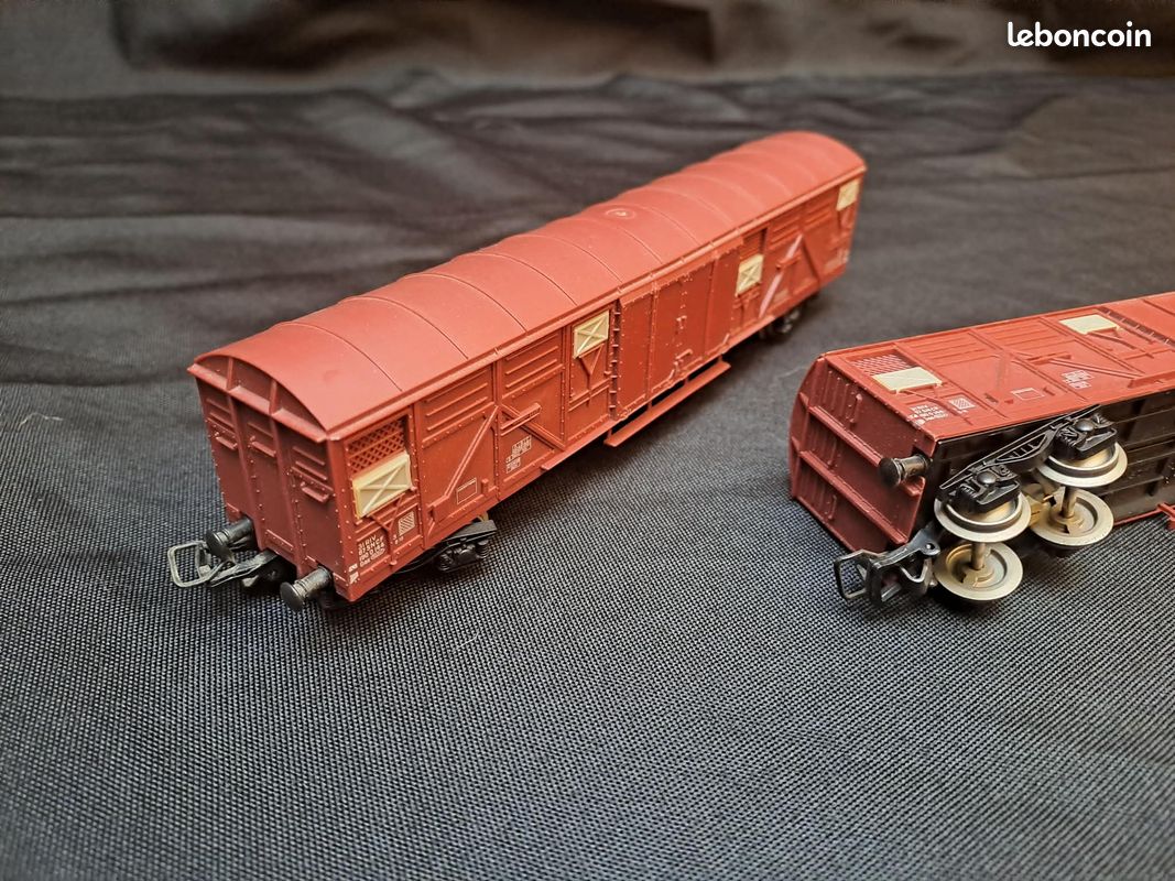 LOT DE 9 Wagons Jouef. Très Bon État Général EUR 11,90 - PicClick FR