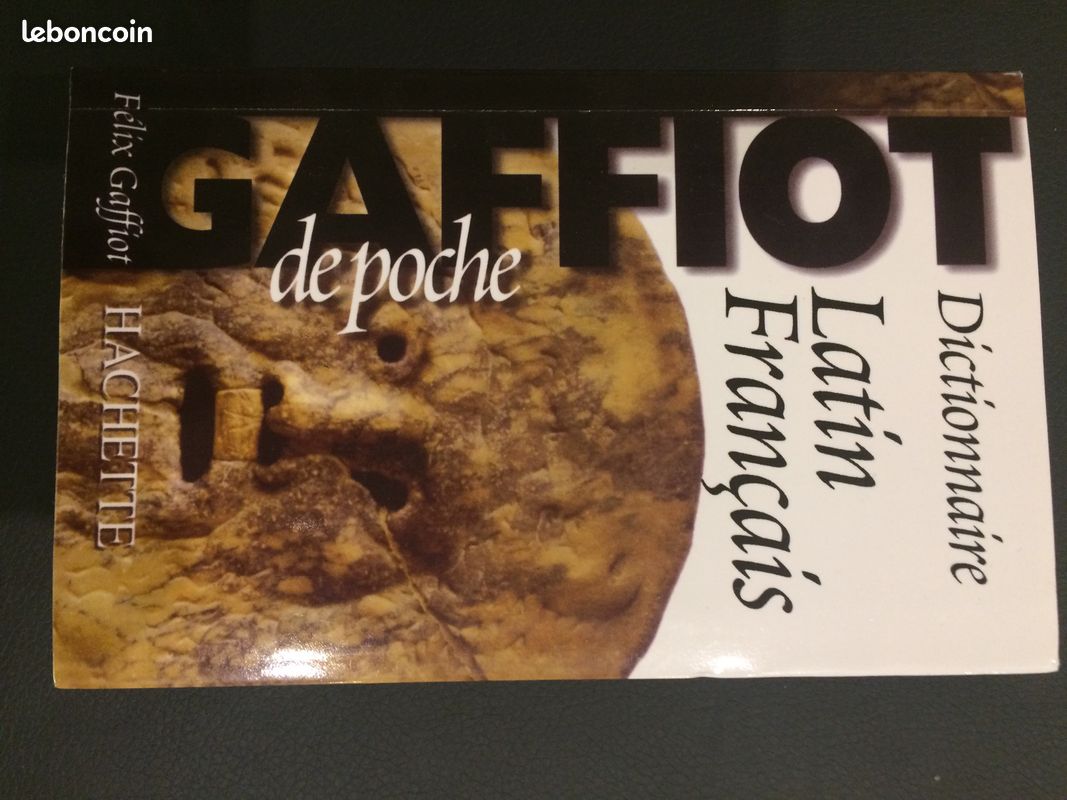 Dictionnaire latin Gaffiot (image 1)