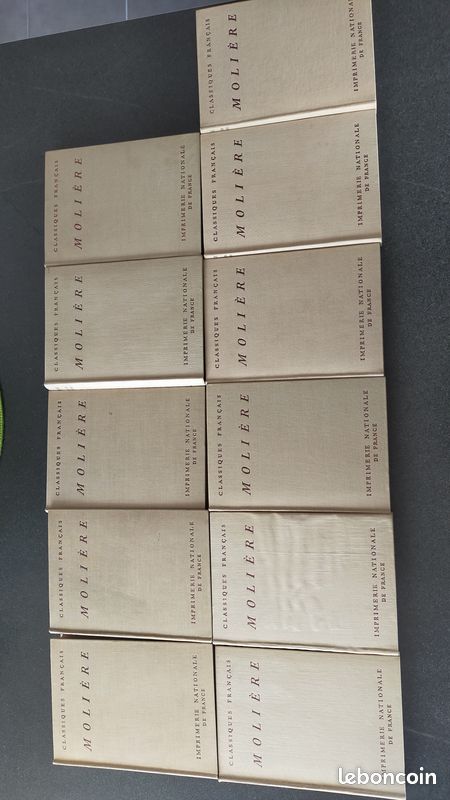 Oeuvres complètes de Molière en 11 volumes de 1949 (image 6)