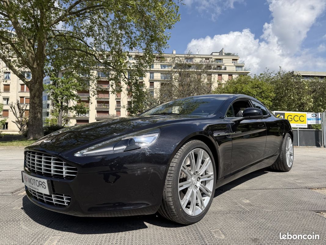 Aston martin Rapide V12 477 Plaque Française (Malus Payé) Bva Noir (image 2)