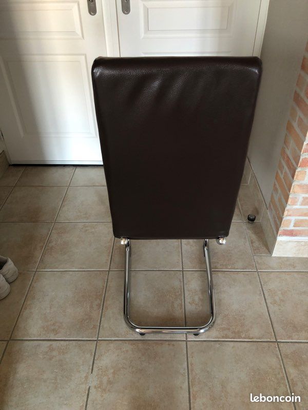 Vends 7 chaises marron (image 3)
