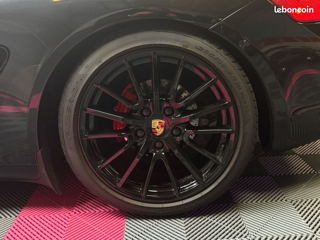 Porsche 987 CAYMAN S 3.4L 295 CH - *SUIVI PORSCHE *Suspensions piloté *Radar de stationnement *Pack Cuir noir (image 13)