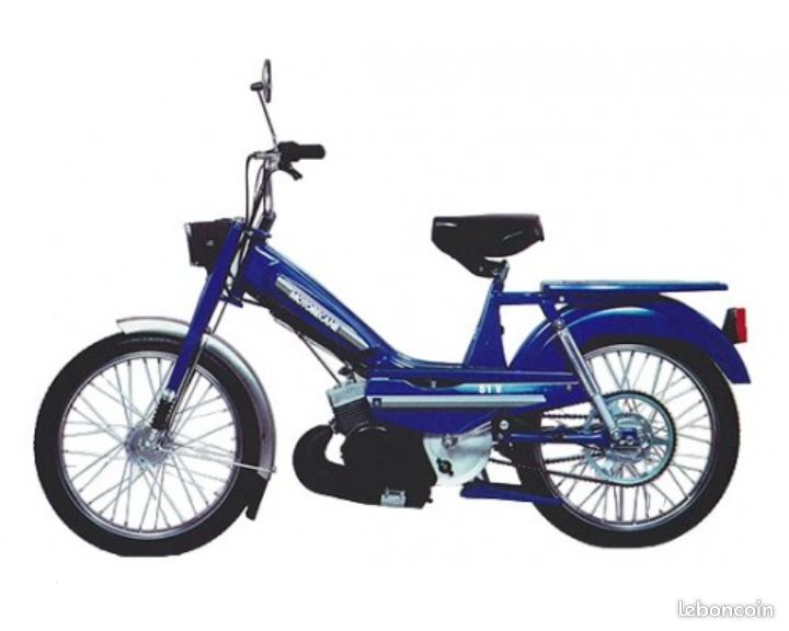Motobécane 51V bleu - Motos