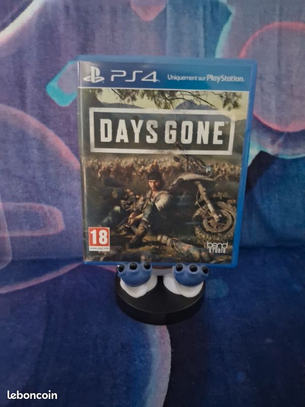 Jeu Vidéo Days Gone Pour PlayStation 4/PS5 - Version FR, Occasion Très Bon État (TBE)