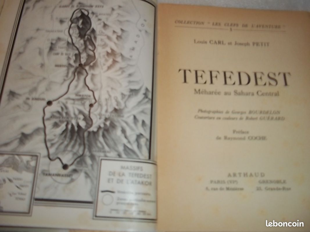 Méharée au Sahara central par L Carl et J Petit aud 1953 (image 2)