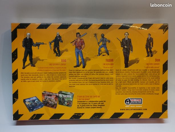 Figurine Promo Zombicide Saison 3 Kickstarter - Set #4 Moustache