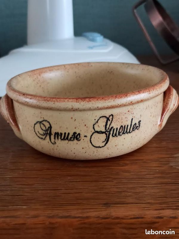 Bol "amuse-gueules, en terre, petits anses (image 1)