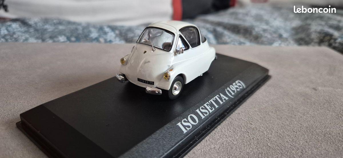 BMW Isetta Cirque Pinder – Miniature Schuco 1/43 (Occasion, Boîte D'Origine, Zamac)