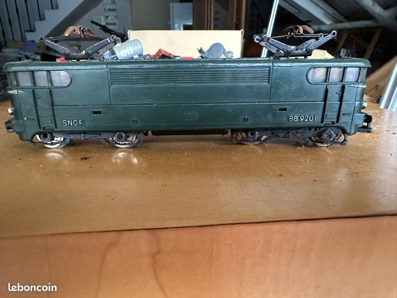 Locomotive Jouef BB9201 - Modèle Réduit De Train, Occasion, Pour Collection Ou Circuit
