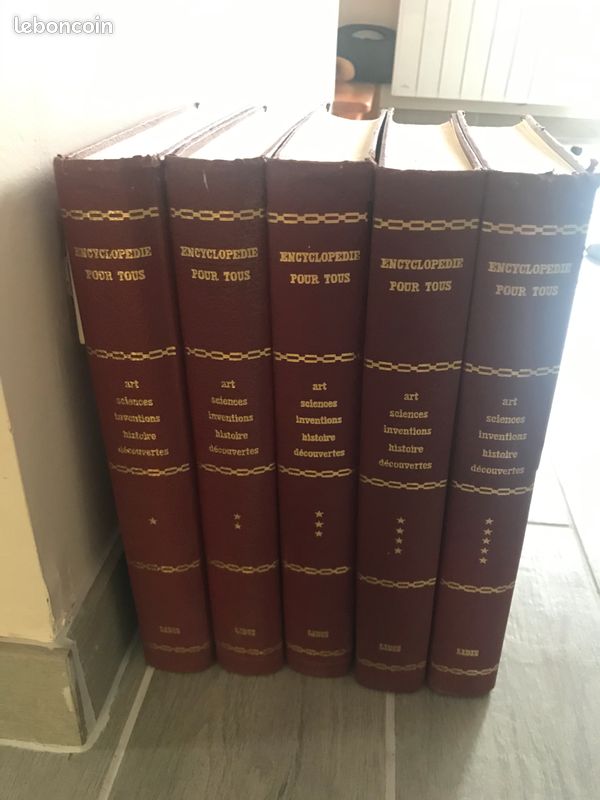 Encyclopédie 5 volumes (image 1)