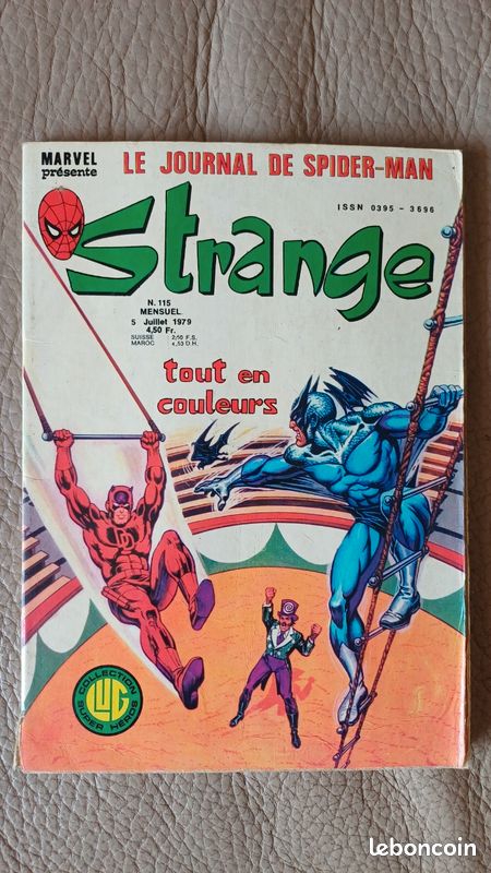 [Réservé] Lot 1 de 10 Marvel Strange Le journal de Spider-Man Collection Super Héros LUG (image 19)