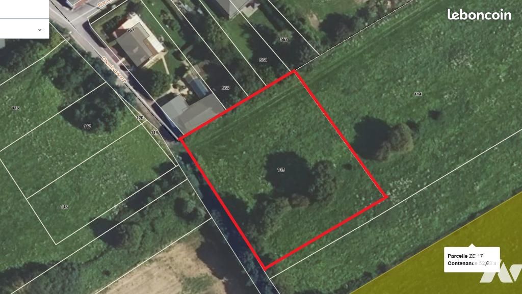 Terrain 2639 m² · à Sarton · 2 639 m² · 38 000 €