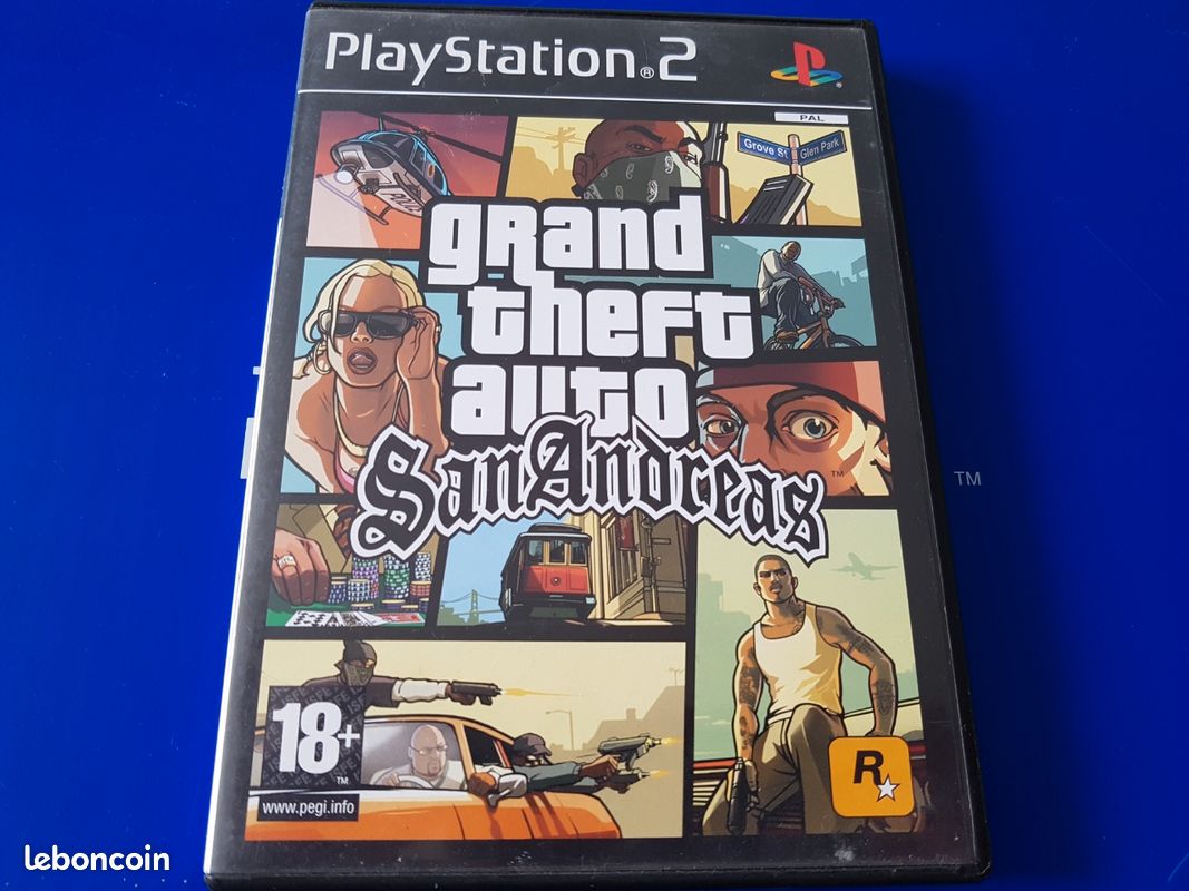 Guide Officiel GTA San Andreas Sur PS2 - Manuel Complet, FR, Bon état
