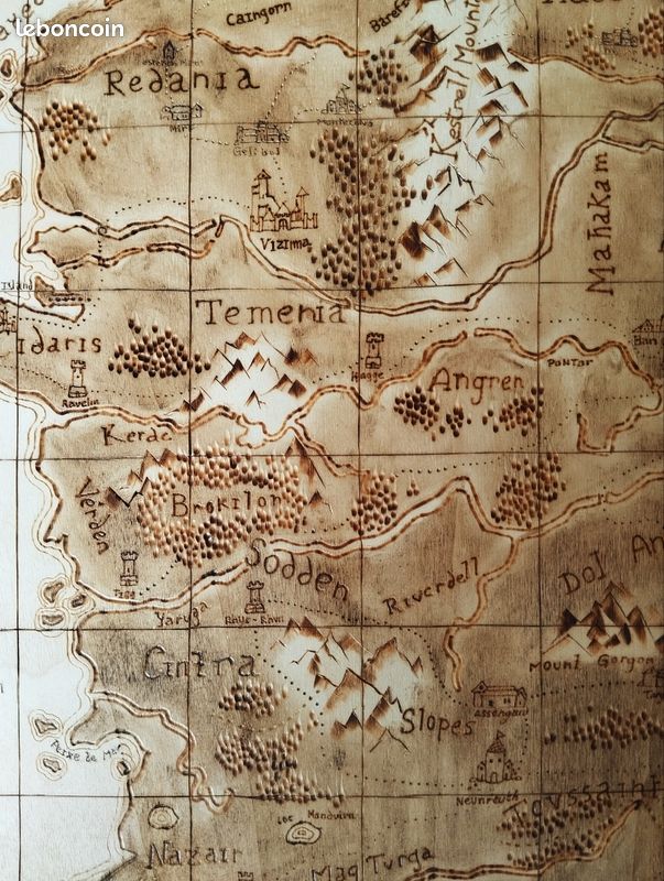 Carte THE WITCHER (image 2)