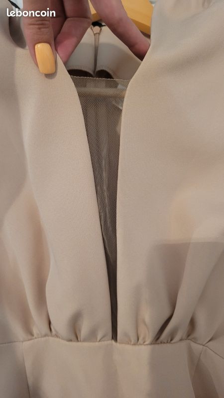 Robe beige midi (image 6)