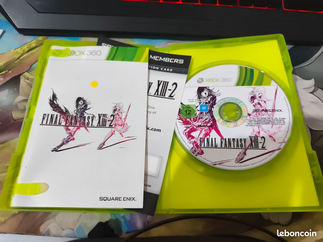 Lot Final Fantasy XIII & XIII-2 – Xbox 360 – Éditions Collector – NEUFS