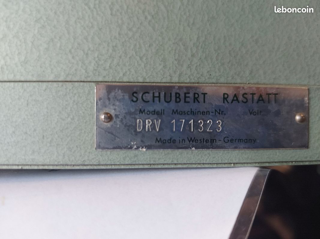 Calculatrice ancienne schubert rastatt 1973 (image 4)