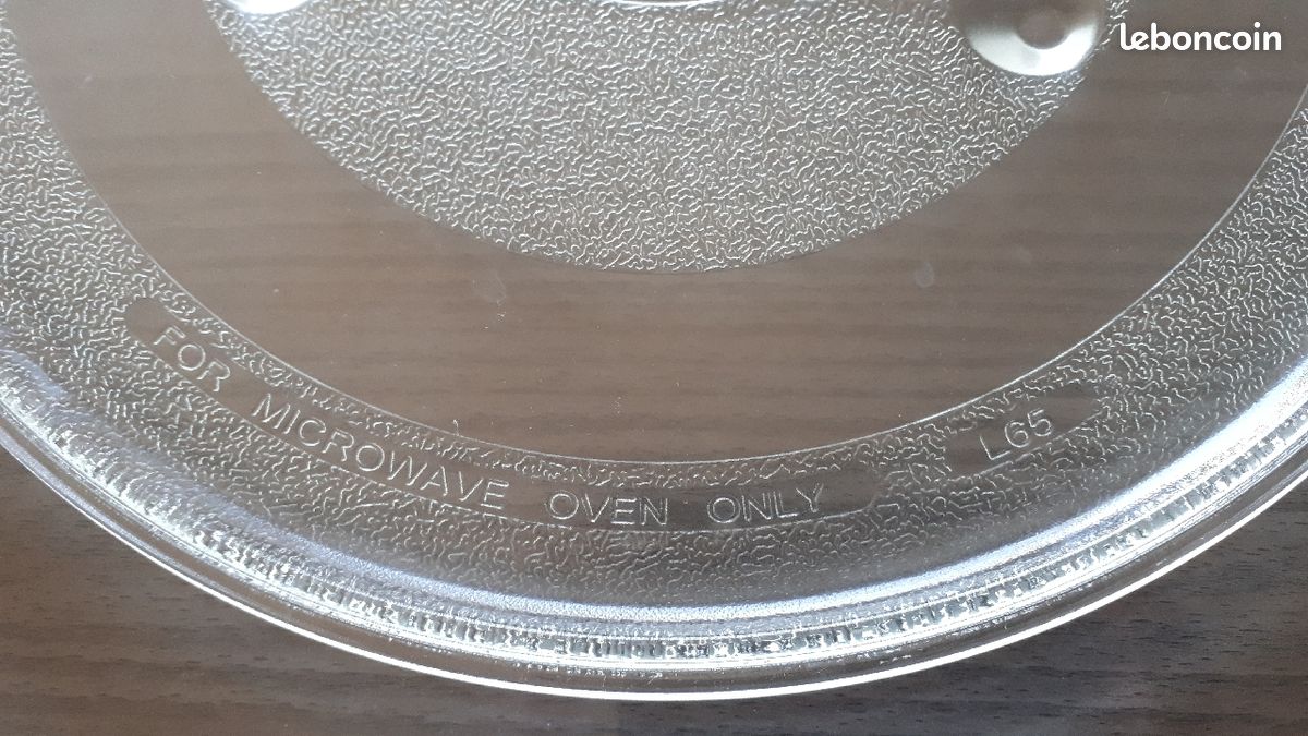 Plateau verre four micro ondes (image 2)