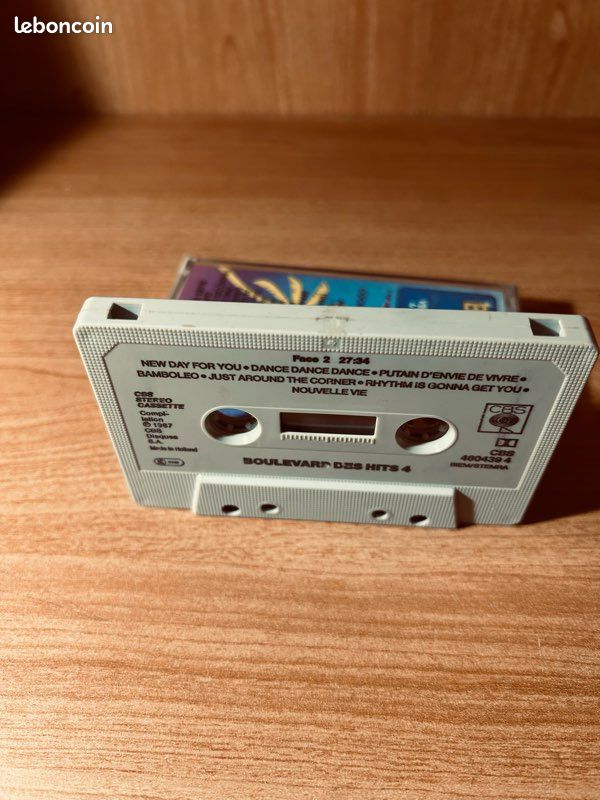 Cassette Boulevard des Hits vol 4 NRJ (image 3)