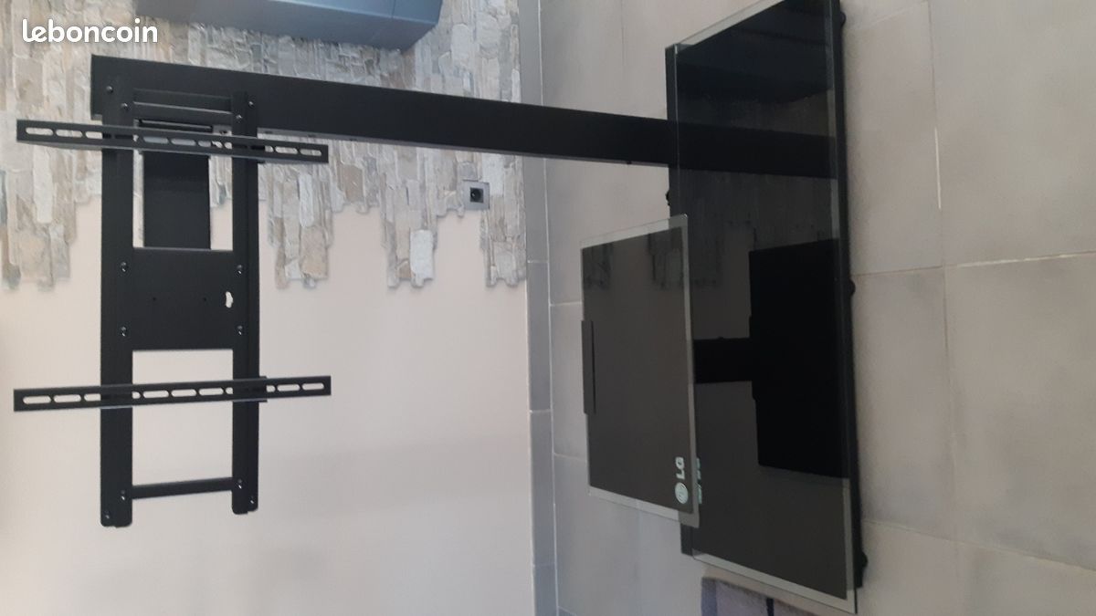 Meuble tv en verre trempe (image 1)